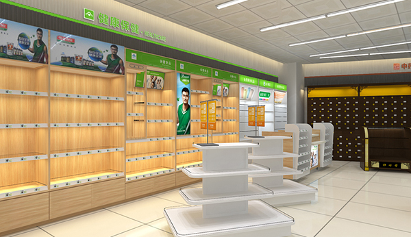 藥店店面裝修效果圖設(shè)計方案有哪些種