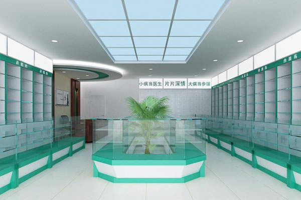 藥店裝修效果圖設(shè)計一般需要多少錢